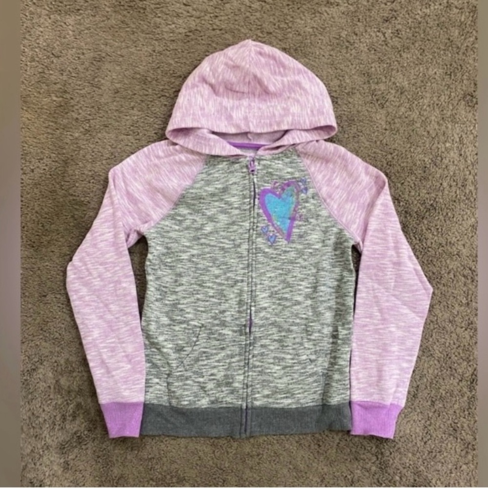 Girls SO Brand Jacket size 12 NWOT purple/gray